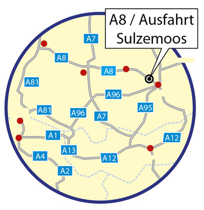 Directions to Sulzemoos