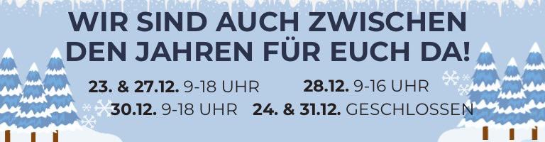 Weihnachtsöffnungzeiten Freistaat Sulzemoos 2025