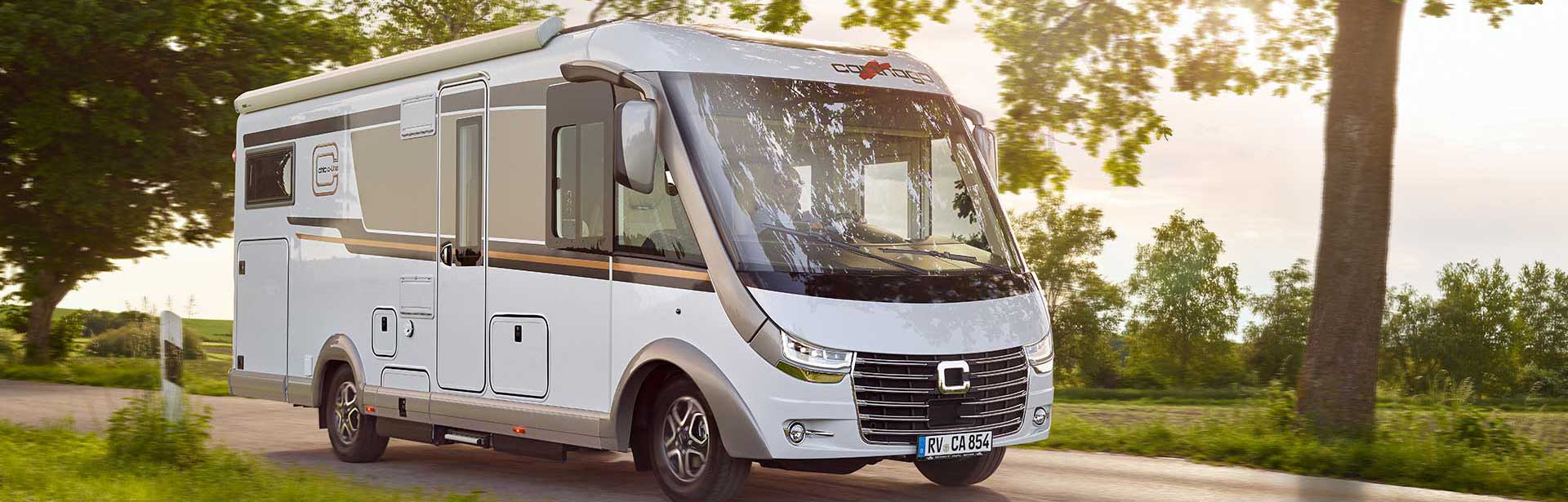 Carthago C-Line Wohnmobil, Landschaftsaufnahme